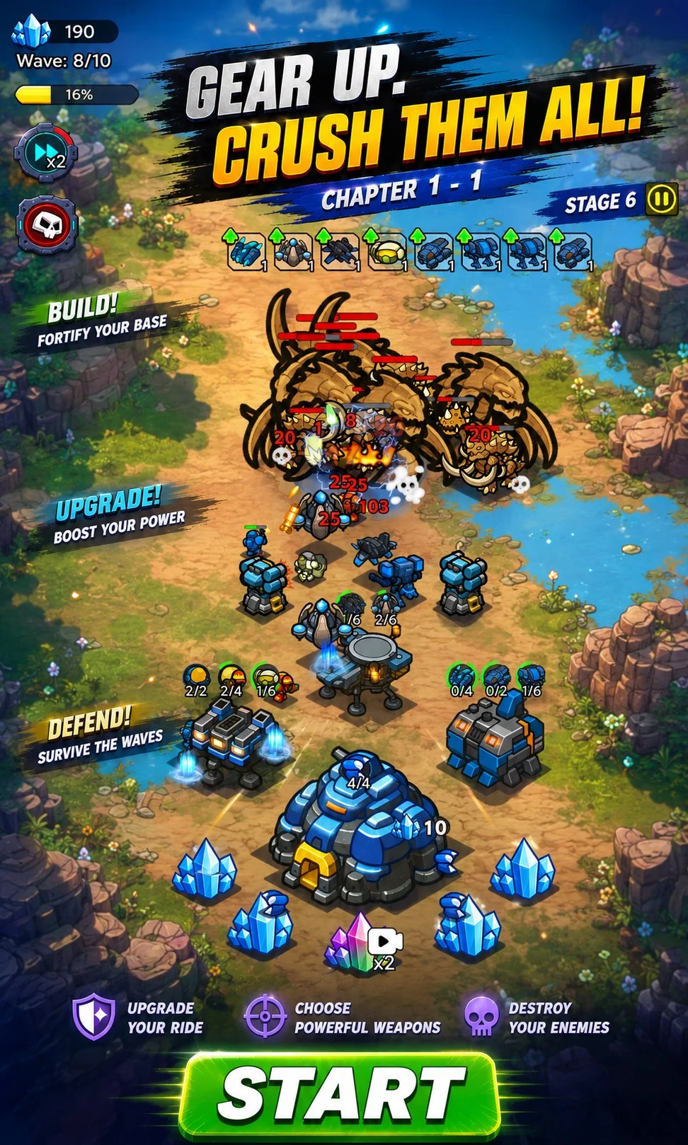 Star Clash Tower Defense War screenshot