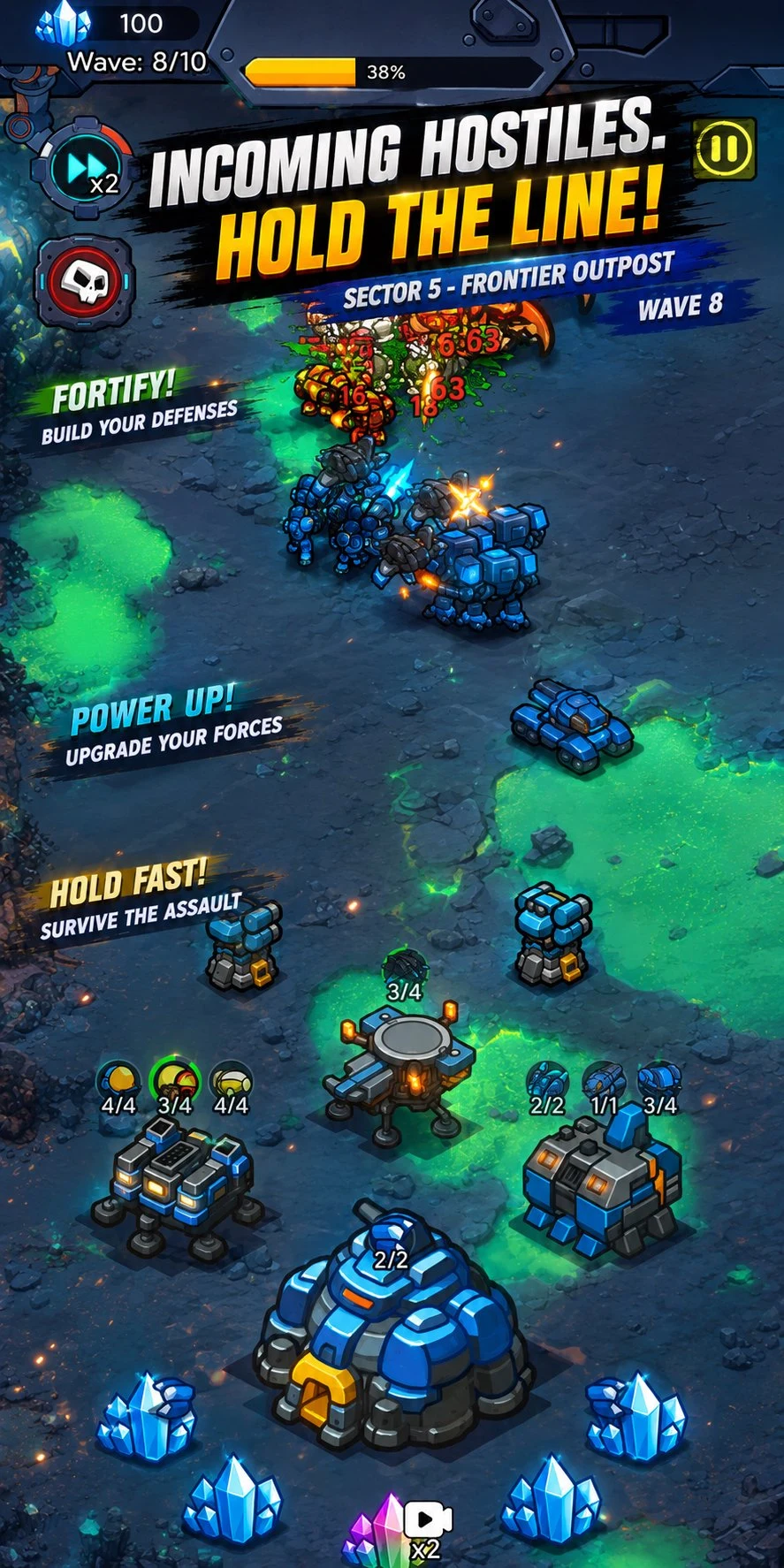 Star Clash Tower Defense War screenshot